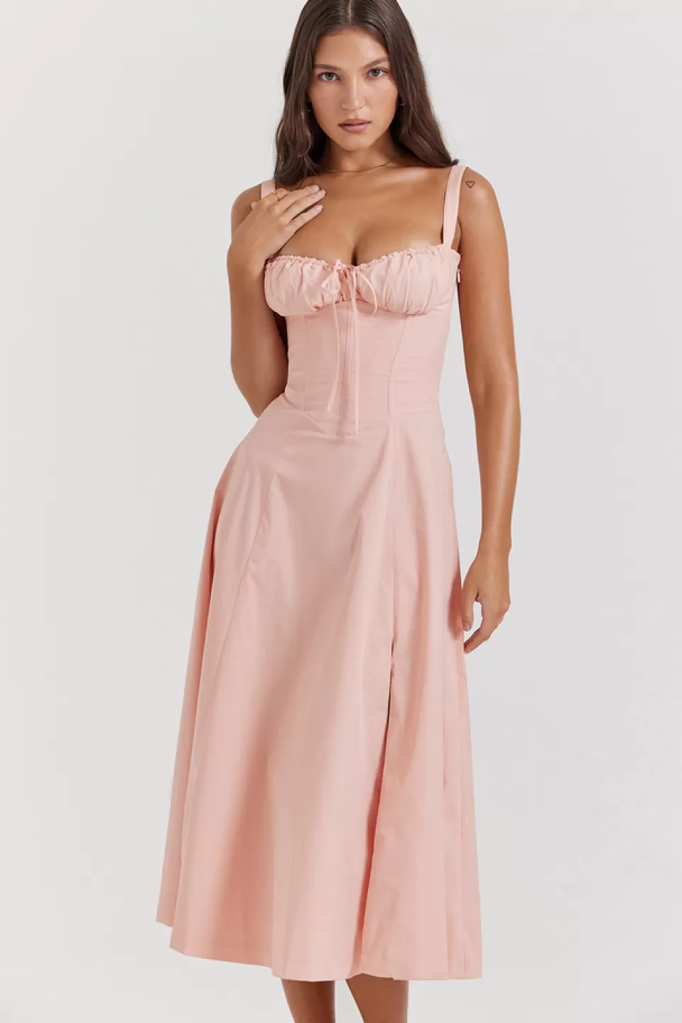 House of CB 'Carmen' Baby Pink Bustier Sundress Sale