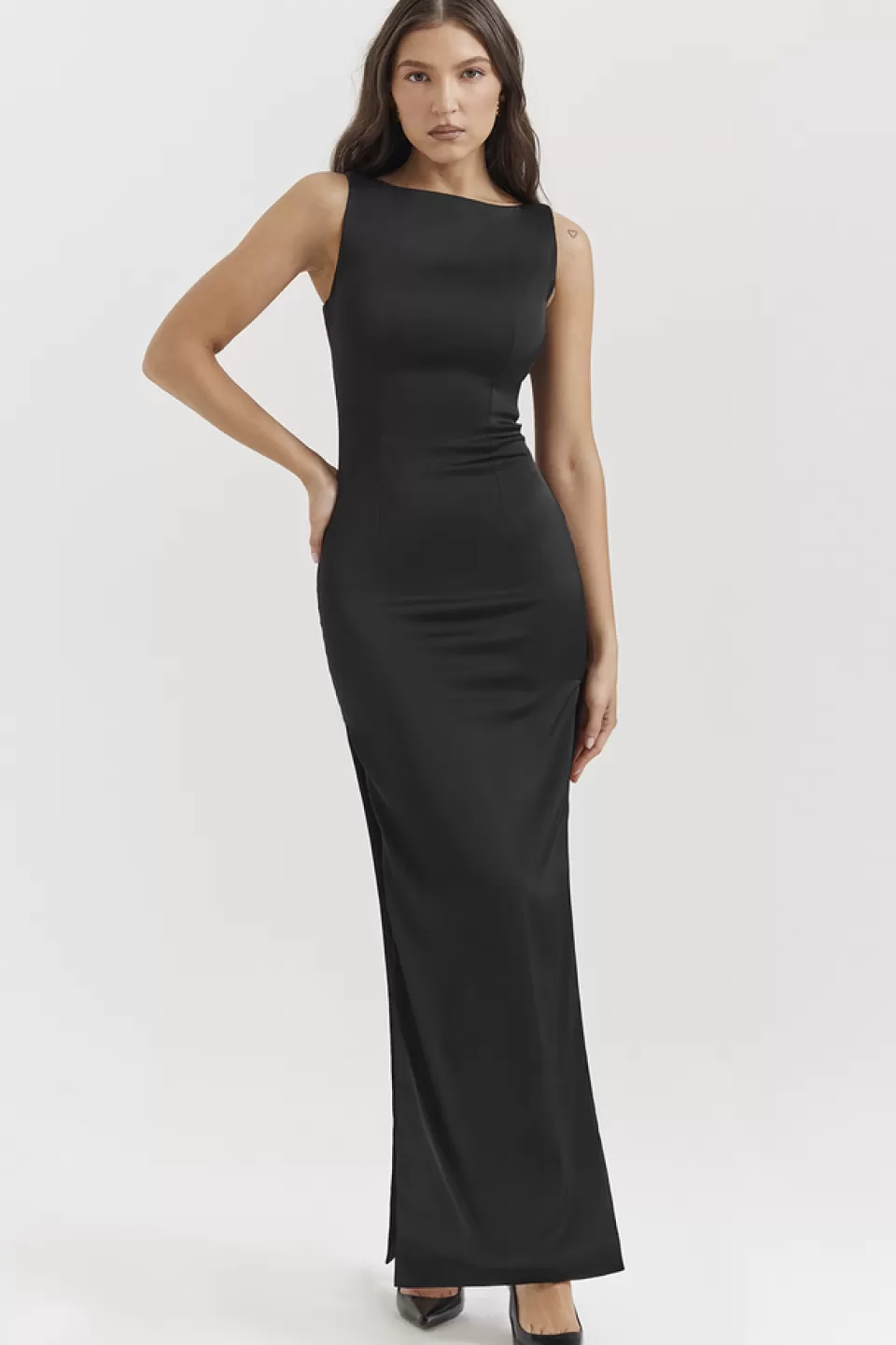 House of CB 'Filomena' Black Maxi Dress Best Sale