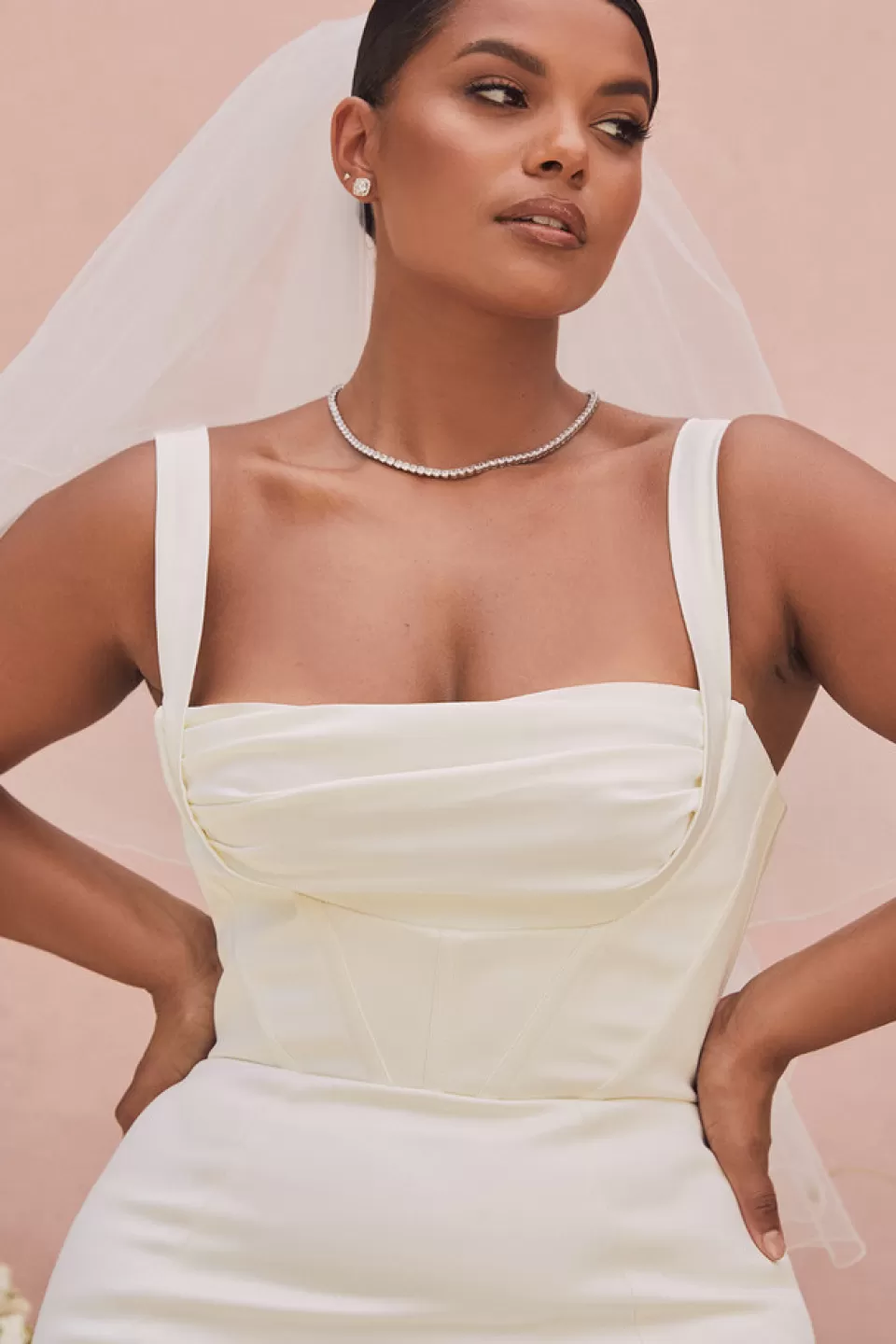 House of CB 'Francoise' Ivory Balconette Corset Bridal Gown - Limited Edition Best