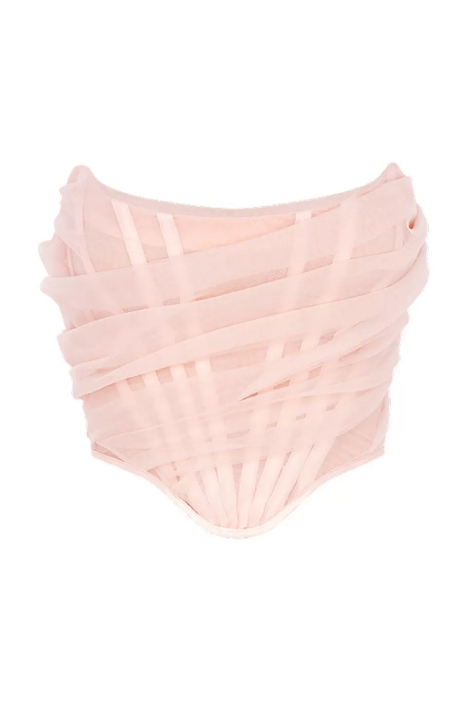 House of CB 'Melinda' Pink Boned Corset Hot