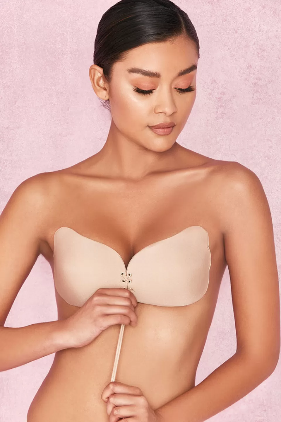 House of CB 'Ultra' Push Up Invisible Bra - Beige Online